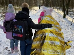 Udział klas 1b i 1c w PROJEKCIE DZIECI LASU 